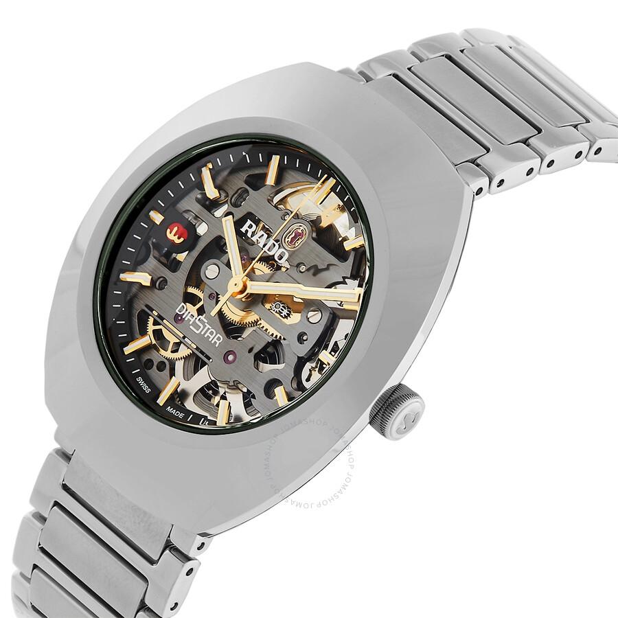 Rado DiaStar Original Skeleton Automatic Grey Dial Unisex Watch R12162153