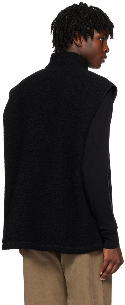 Sunspel Black Zip Vest 3
