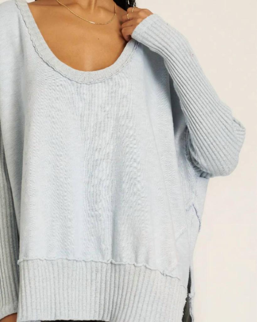 Project Social T Project Social T - Quinn Mixed Fabric Pullover