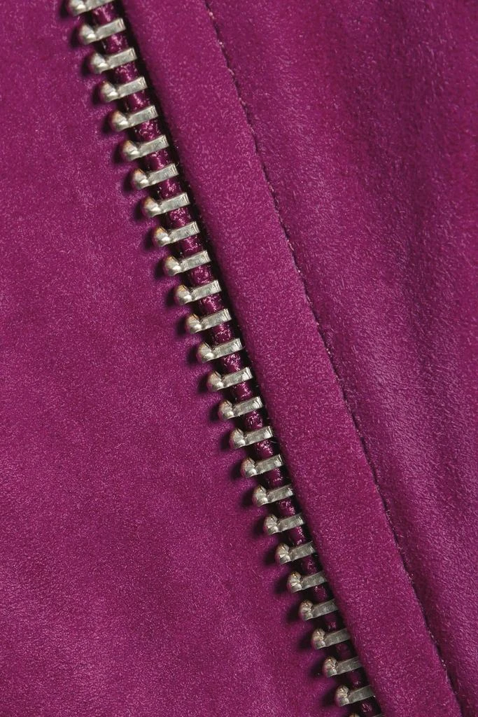 IRO Ashley suede biker jacket 4