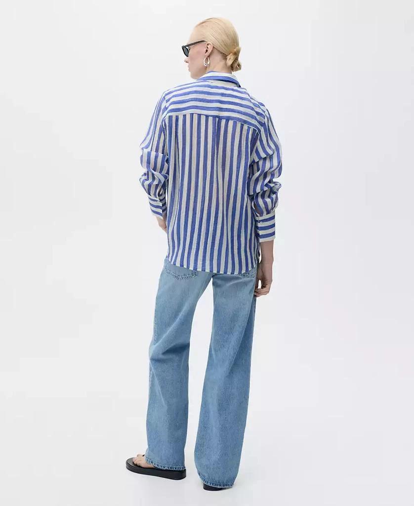 Mango Women's Striped Lyocell Shirt 2