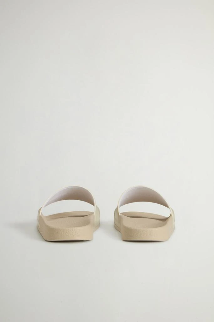 Woolrich Rubber Slide Sandals - Women - Beige 3