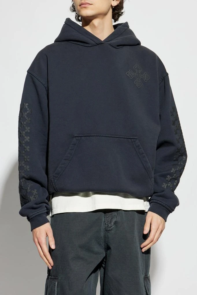 Rhude Rhude Long Sleeved Cross-Logo Hoodie 3