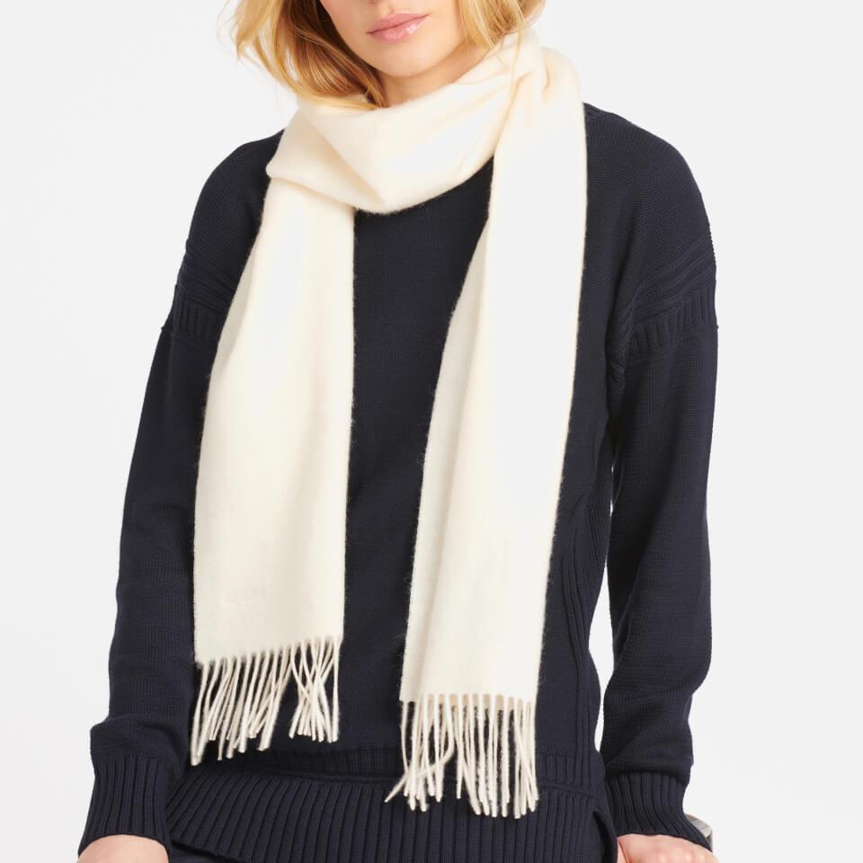 Barbour Barbour Women's Lambswool Woven Scarf - Cream