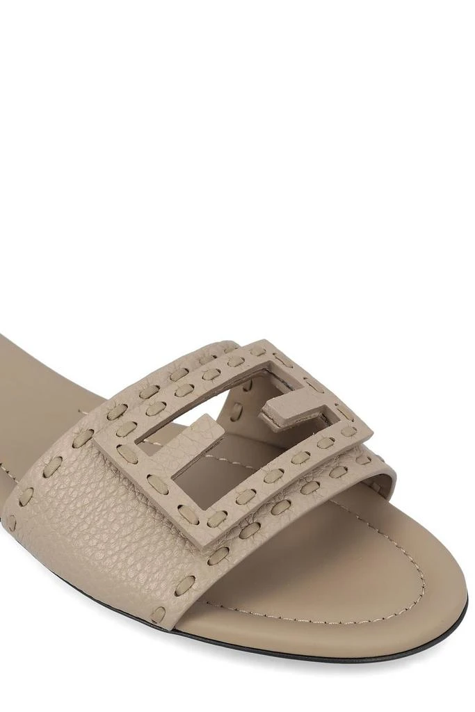 Fendi Fendi Baguette Logo Patch Slides 4