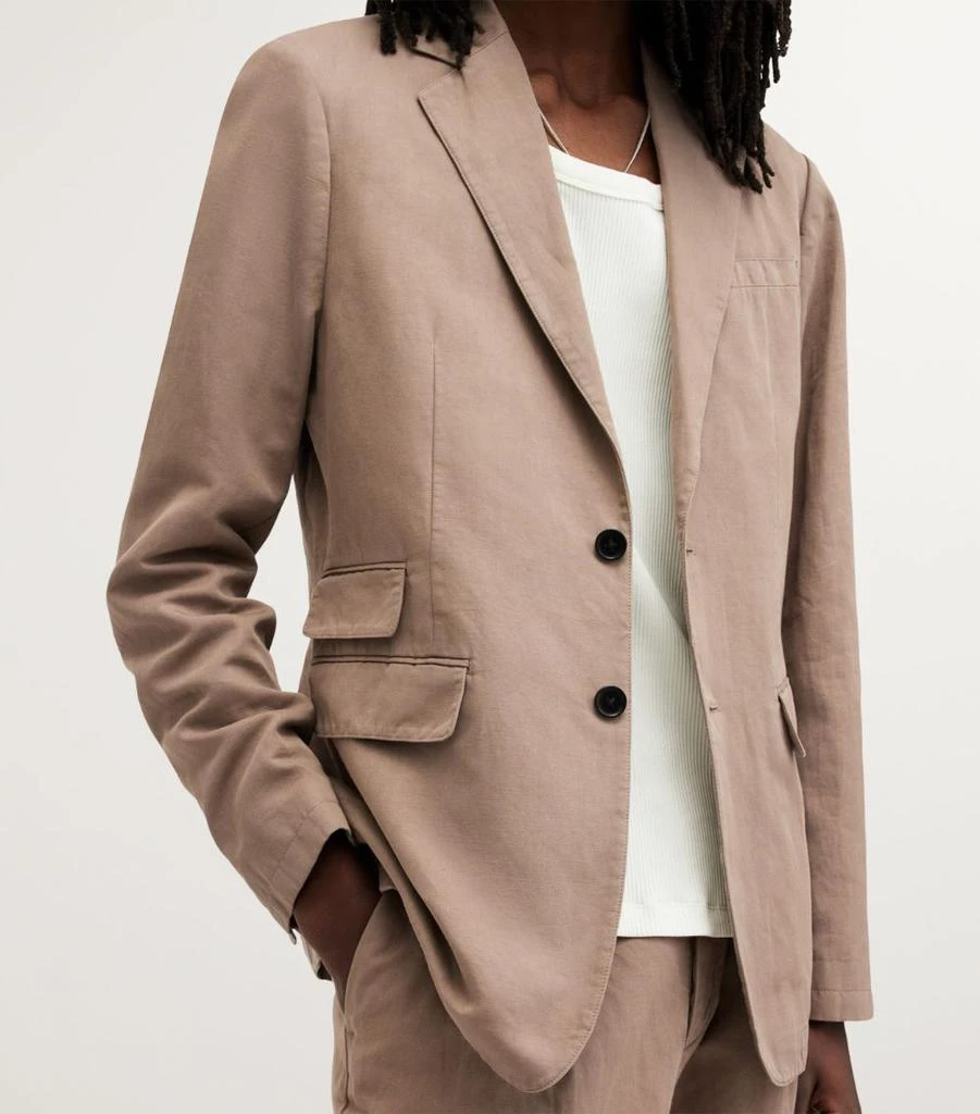 ALL SAINTS Cotton-Linen Sainte Blazer 4