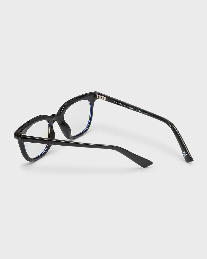 The Book Club The Snatcher in Black Tie Cat-Eye Readers 2