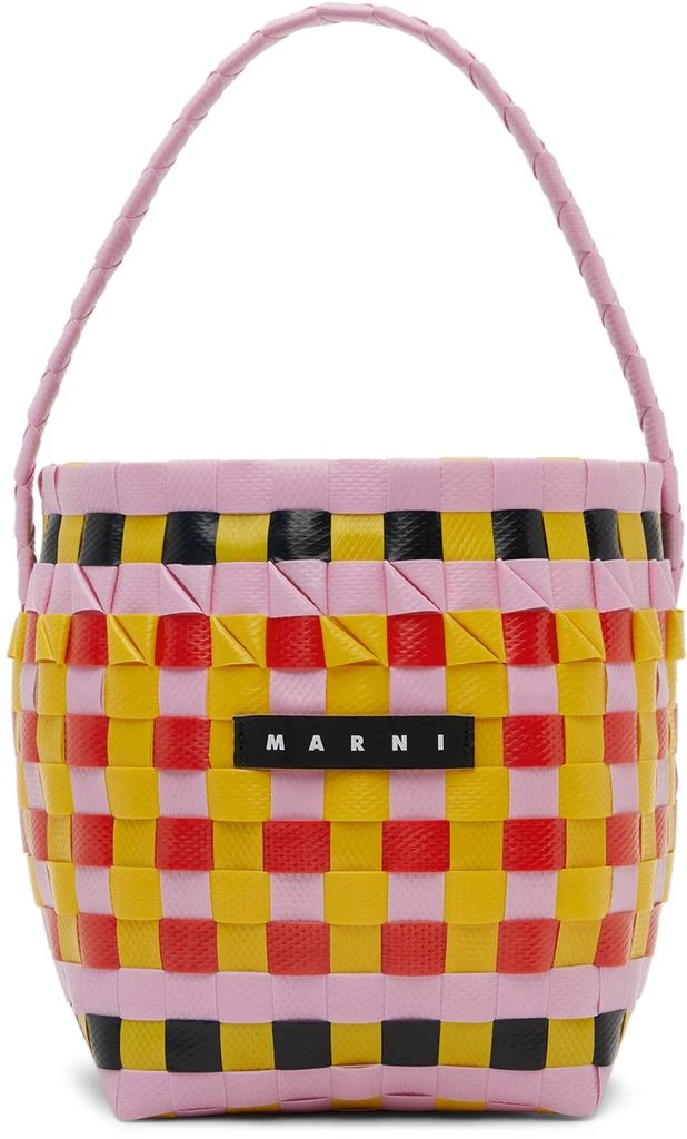 Marni Kids Multicolor Pod Bucket Tote 1