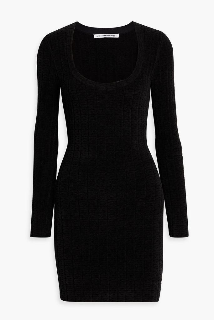 Alexander Wang Terry-jacquard mini dress