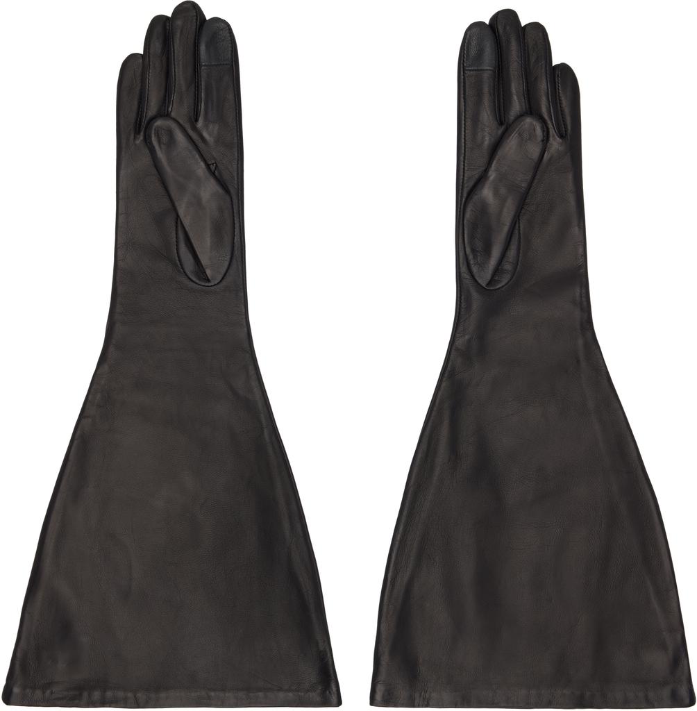Handsome Stockholm Black Essentials Wide Gloves