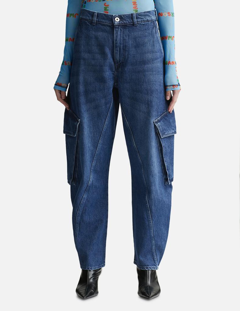 JW Anderson TWISTED CARGO Denim JEANS