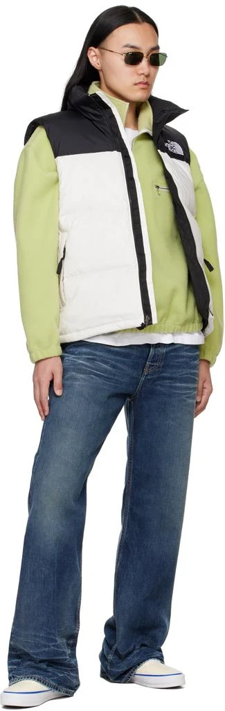 The North Face Black & White 1996 Retro Nuptse Down Vest 4