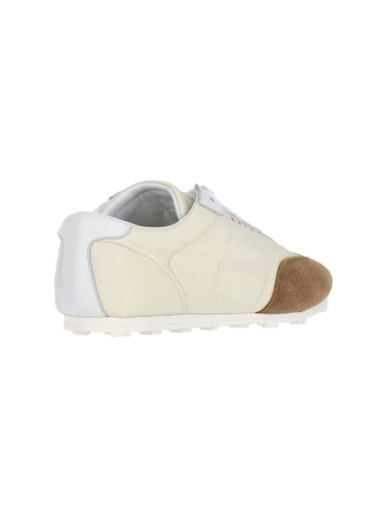 Marni White Sneakers With Suede Accents 4
