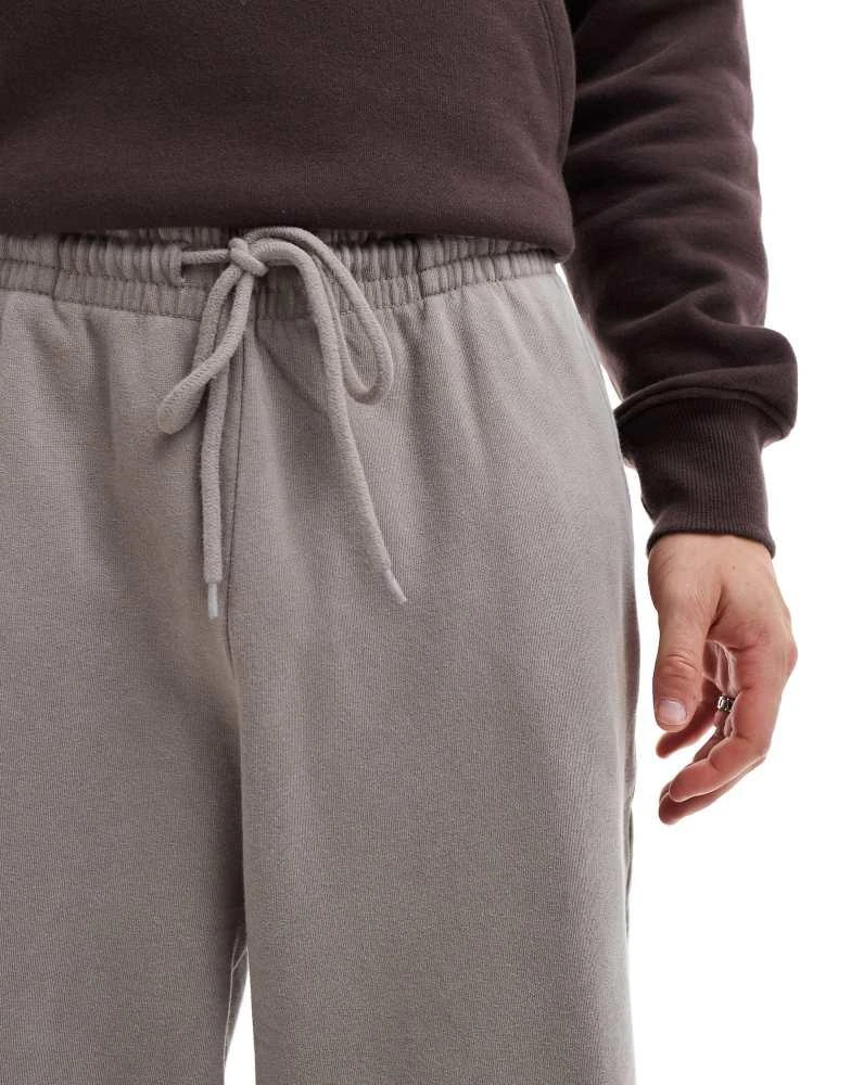 ASOS ASOS DESIGN oversized joggers in washed beige 2