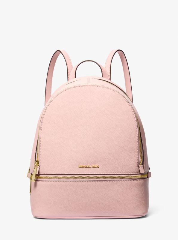 Michael Kors Rhea Medium Pebbled Leather Backpack
