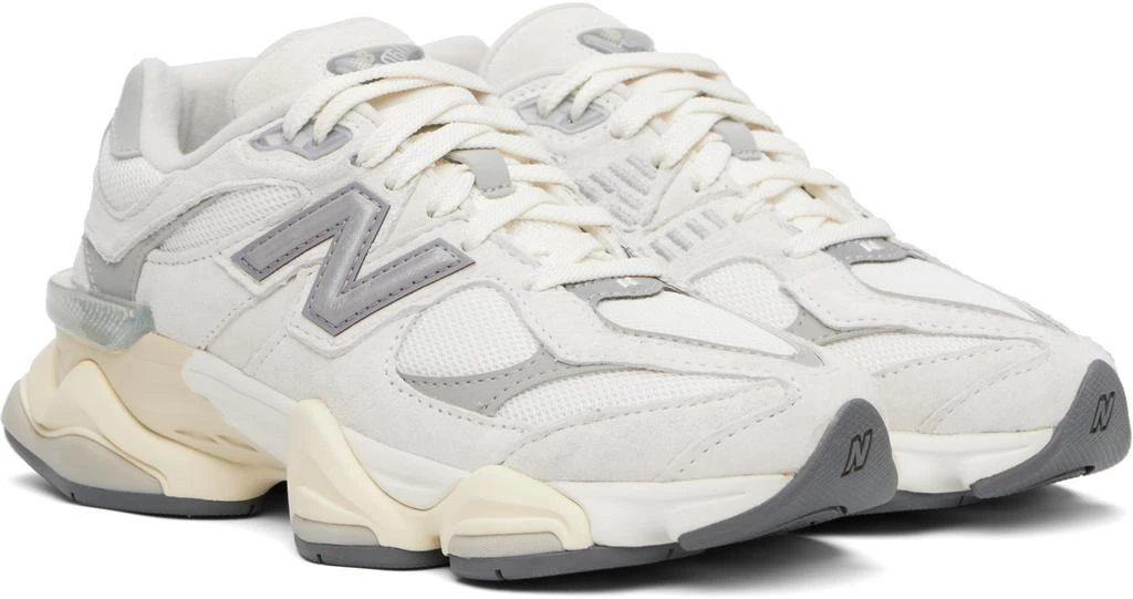 New Balance Off-White & Gray 9060 Sneakers 4