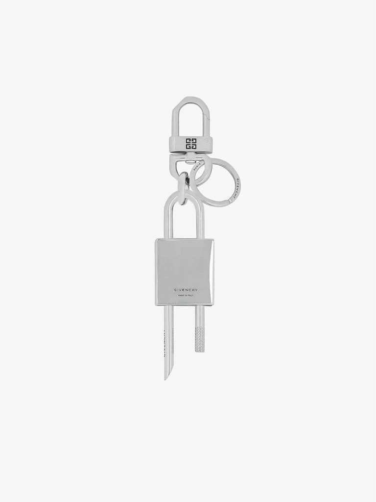 Givenchy Padlock Keyring in Metal 2