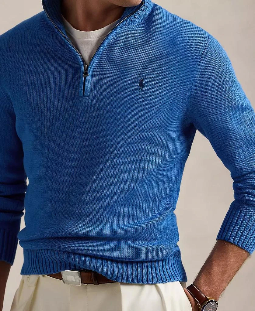 Ralph Lauren Cotton Quarter-zip Sweater 3