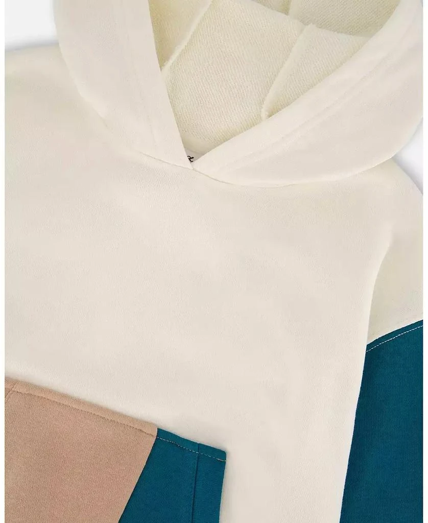 Deux par Deux Toddler Boys French Terry Hoodie. 5