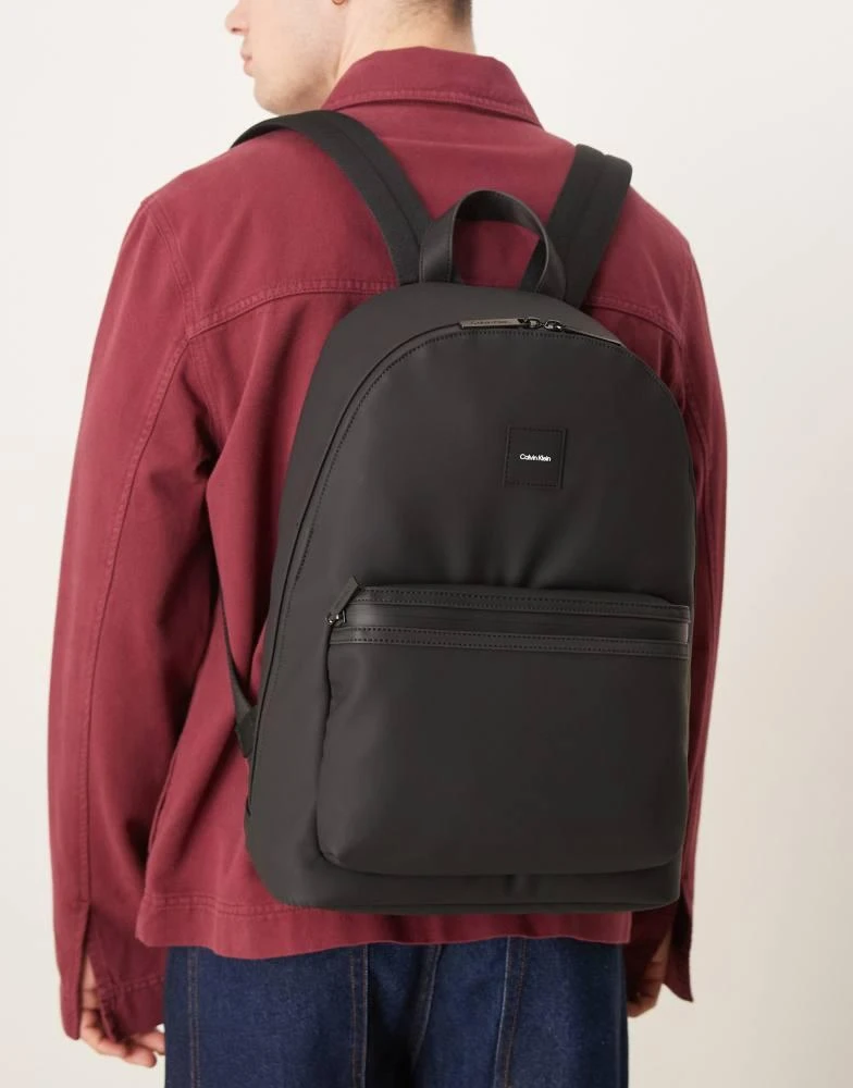 Calvin Klein Calvin Klein rubber back pack in black 3