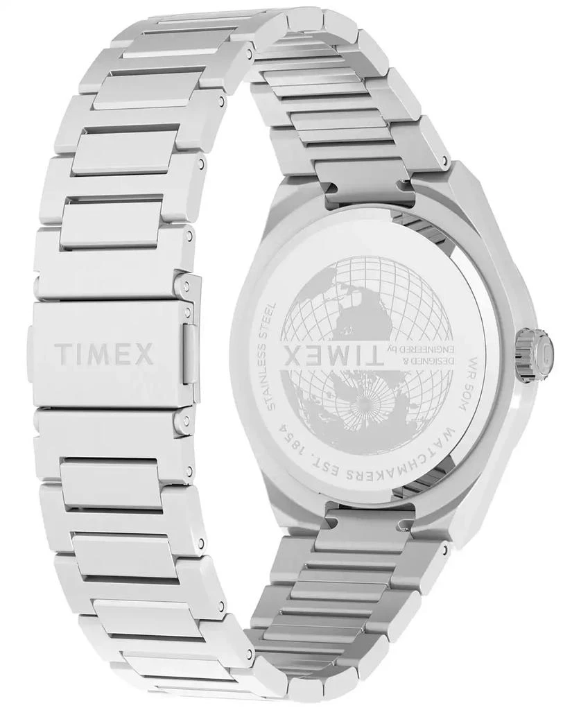 Timex Men
s Quartz Analog Silver-Tone Stainless Steel Watch, 39mm 5