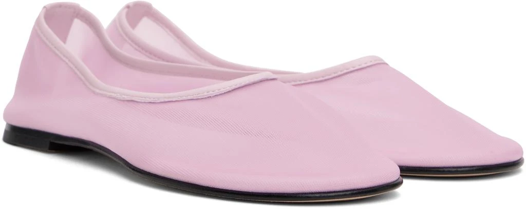 Dear Frances Pink Balla Mesh Ballerina Flats 4