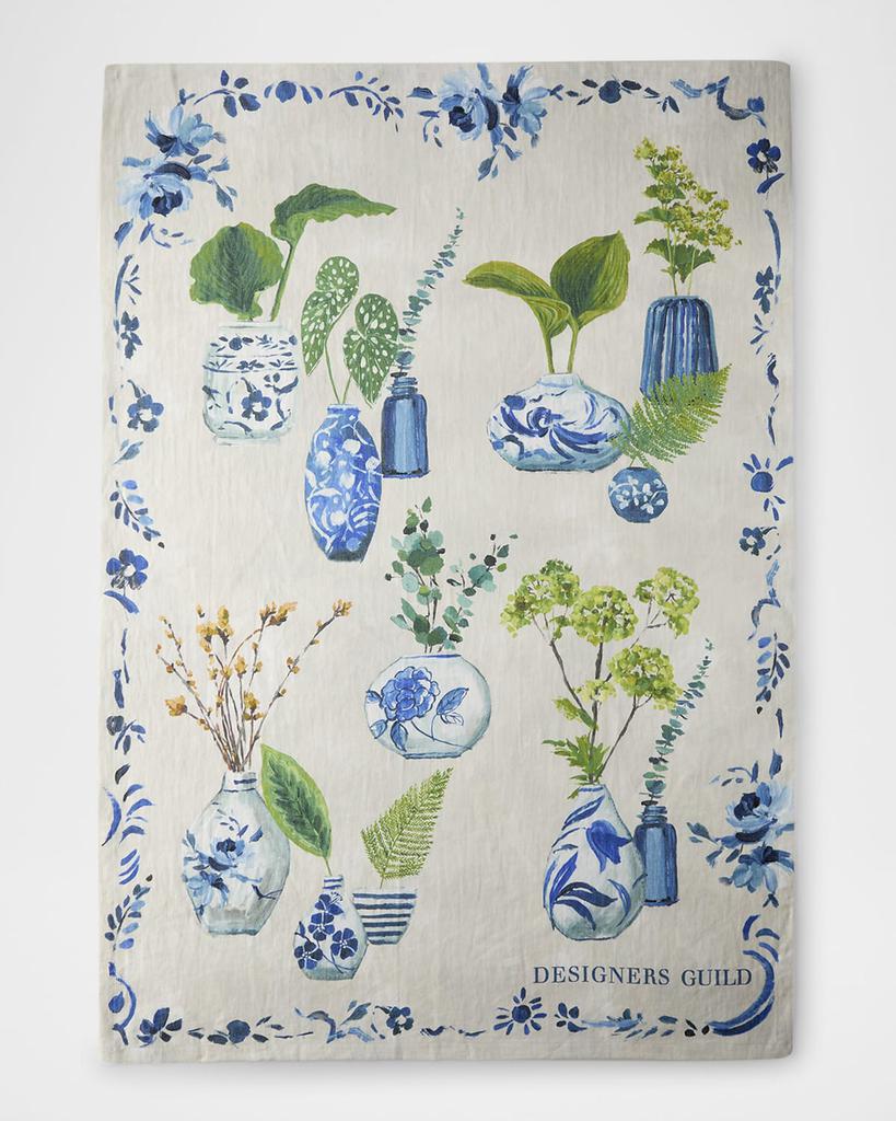 Designers Guild Kawana Linen Throw, 51" x 75"