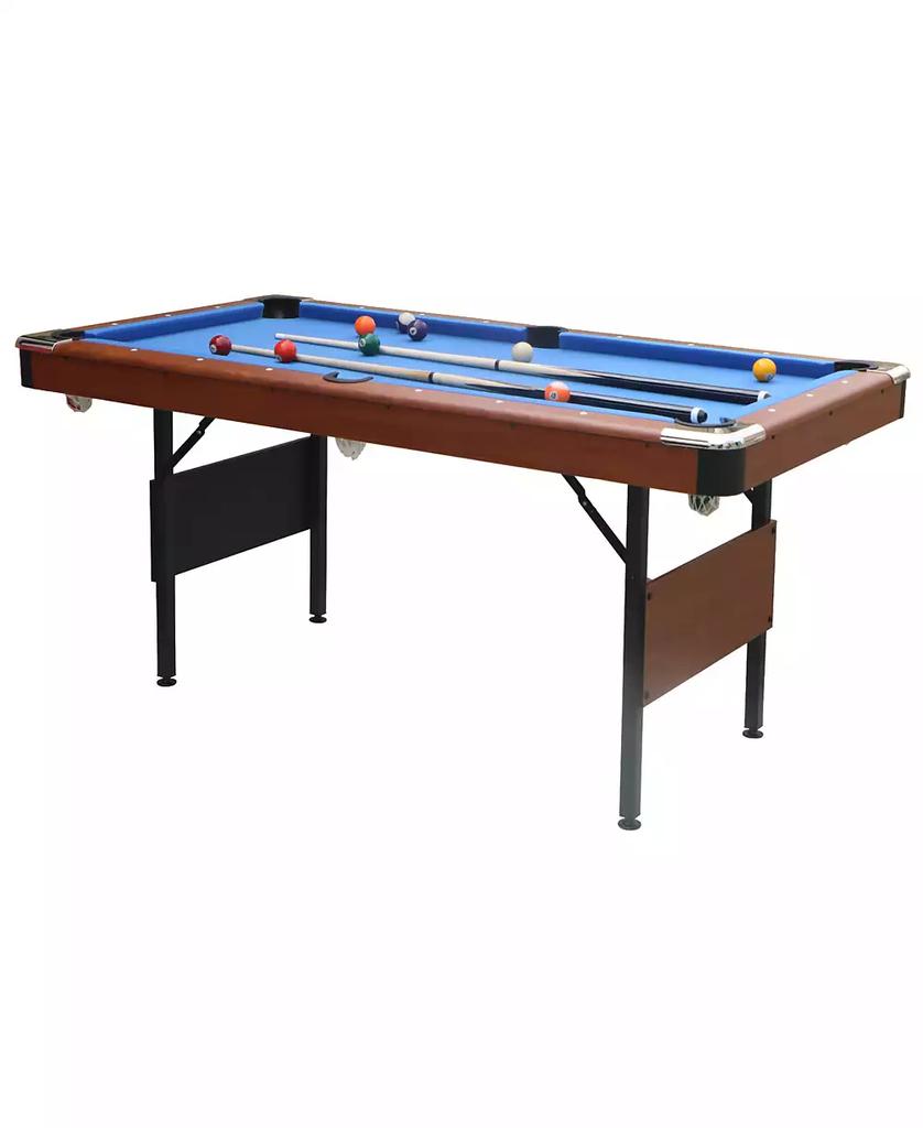 Streamdale Furniture Streamdale 5.5
 Folding Billiard Table with Accessories