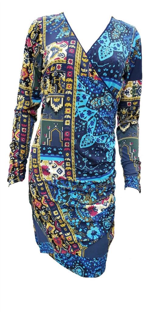 Hale Bob Hale Bob - Long Sleeve Wrap Dress
