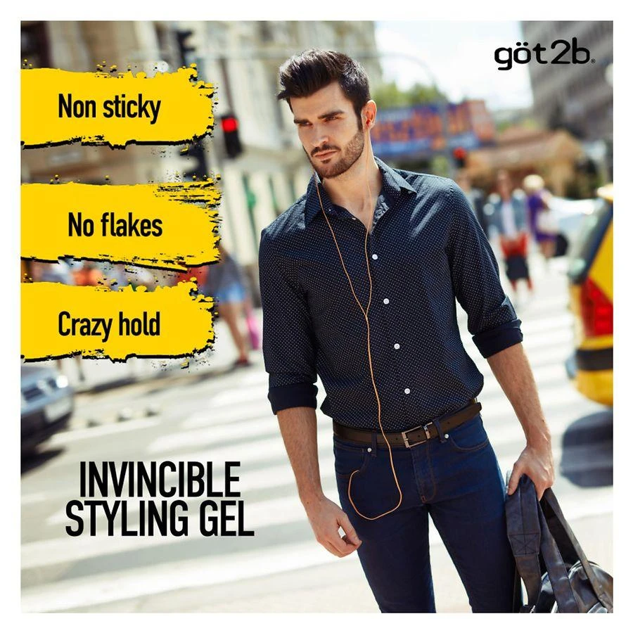 Got2b Ultra Glued Invincible Styling Hair Gel 5