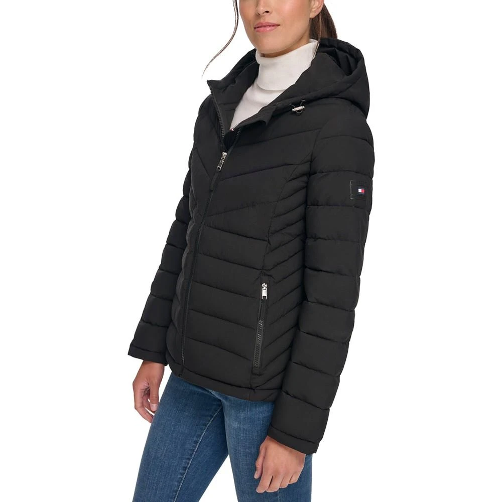 Tommy Hilfiger Women's Hooded Packable Puffer Coat 3