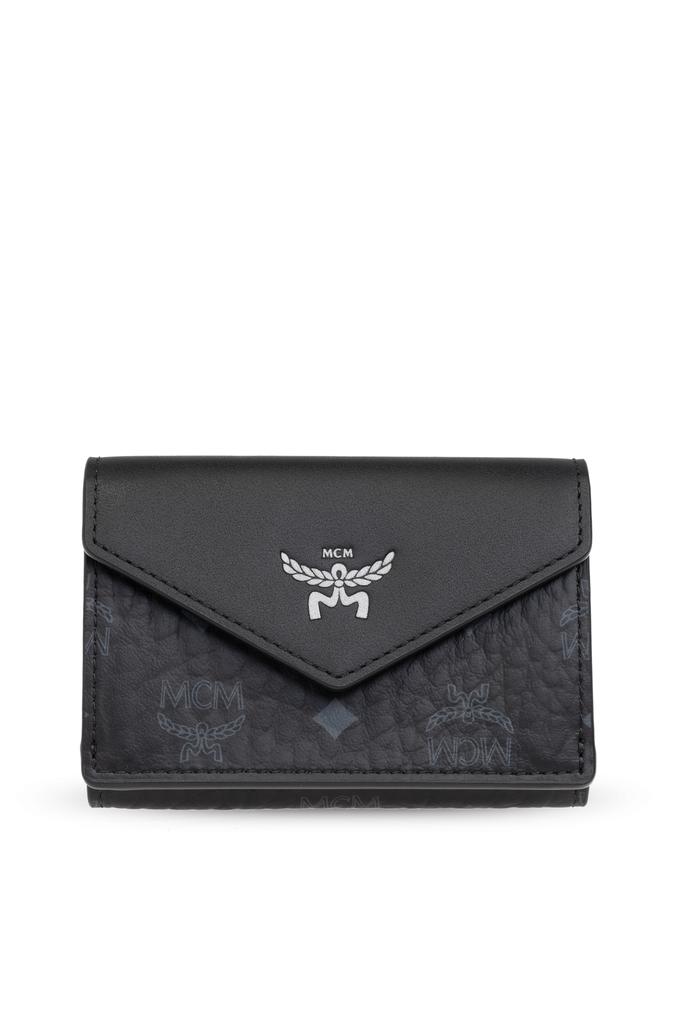 折りたたみ財布 MCM Caramel leather mini Mode Travia wallet (MYLCSLM01 CO) MCM Caramel leather mini Mode Travia wallet - Wallets