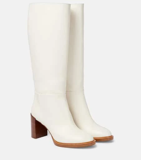 Gabriela Hearst Bocca leather knee-high boots 1