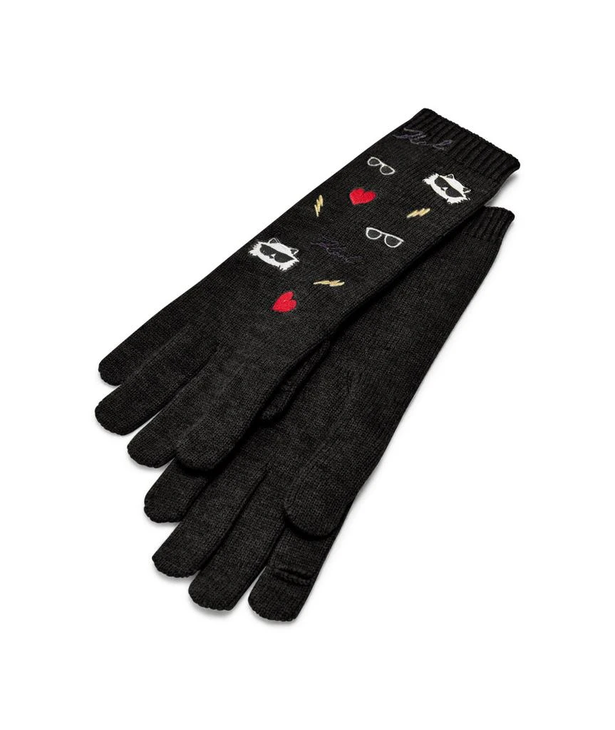 Karl Lagerfeld Paris CATE PINS EMBROIDERY GLOVE 3