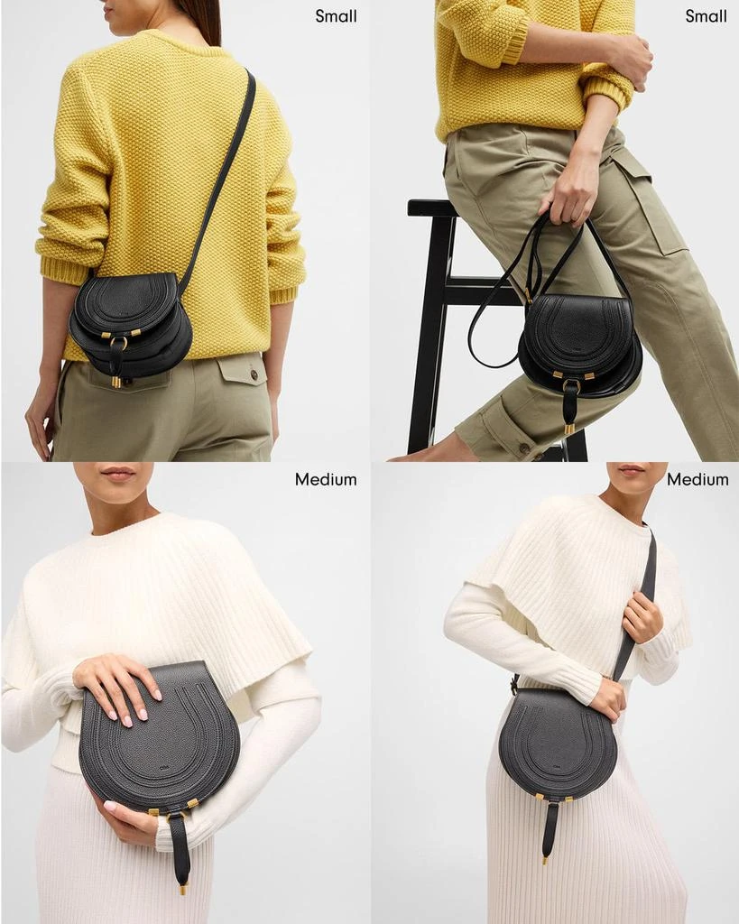Chloé Marcie Small Crossbody Bag in Grained Calfskin 8