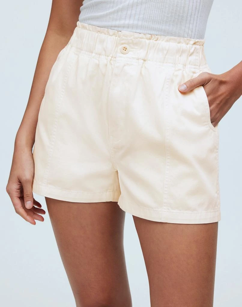 Madewell Pull-On Paperbag Shorts: Garment-Dyed Edition 5