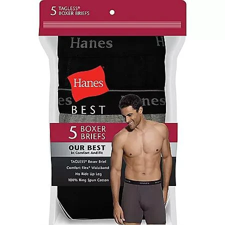 Hanes Hanes Men's 5-Pack Best Boxer Brief 1