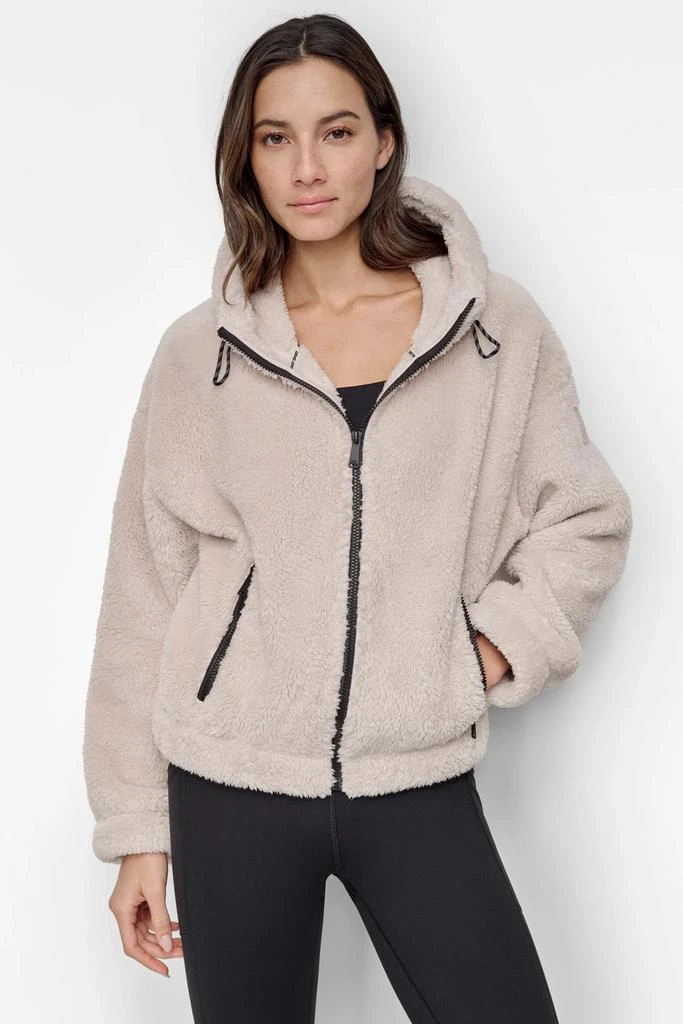 DKNY SHERPA FULL ZIP JACKET 1