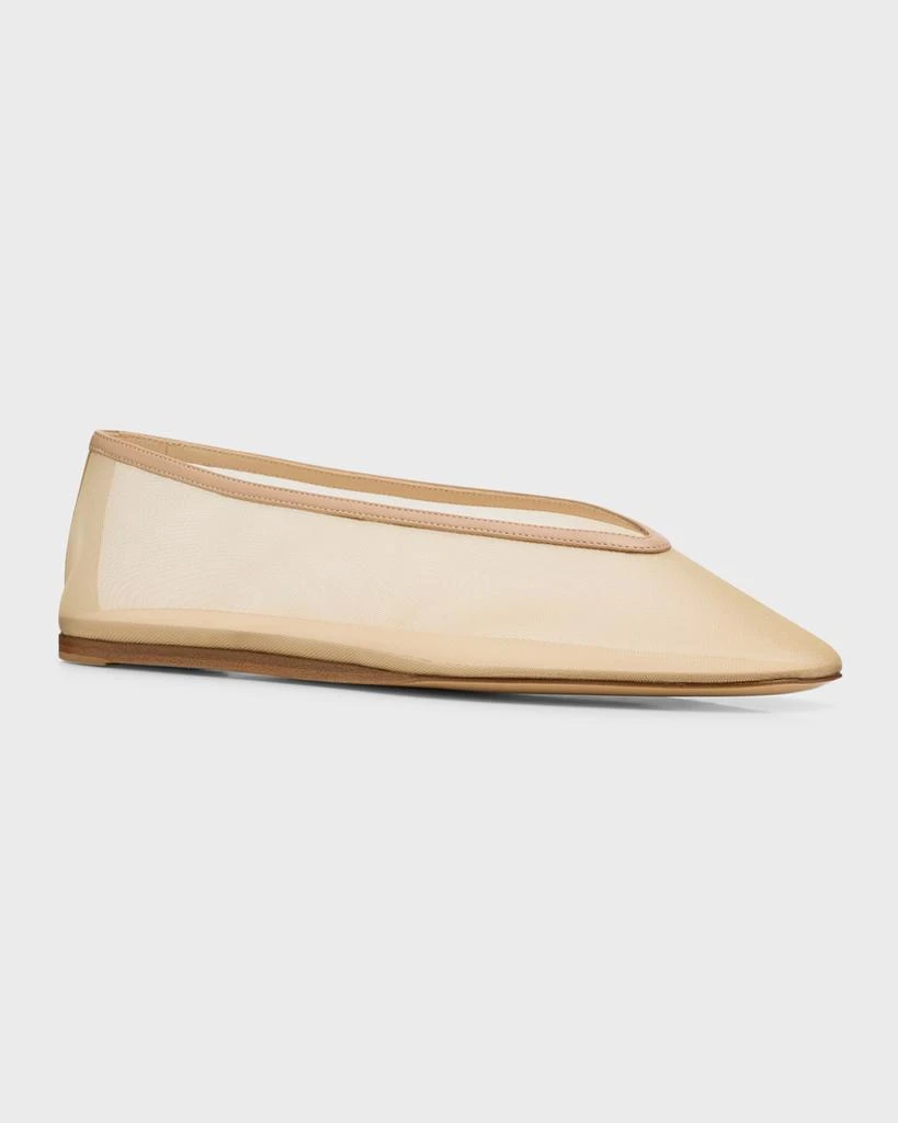 Le Monde beryl Luna Sheer Mesh Ballerina Flats 3