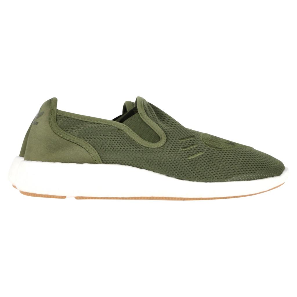 Adidas Adidas Originals x Human Made Pure Slip-on in Green Mesh