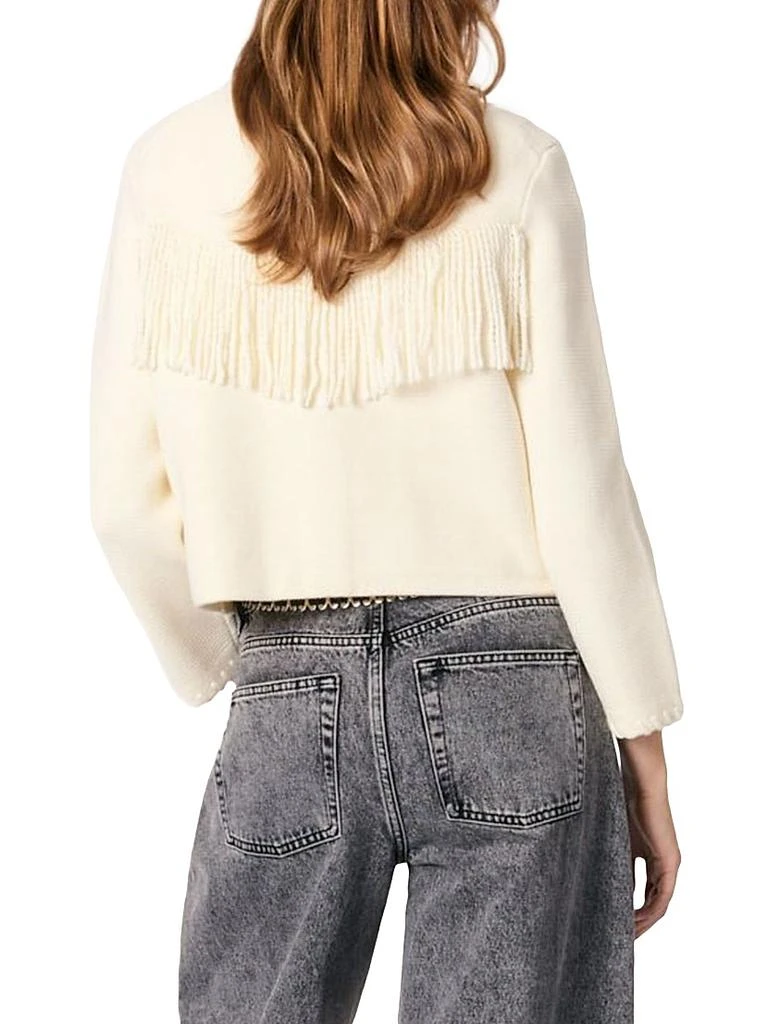 Maje Fringed Cardigan 4
