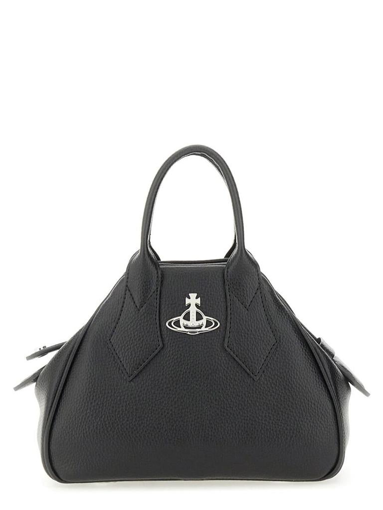 Vivienne Westwood Black Archive Medium Yasmine Bag - Travel