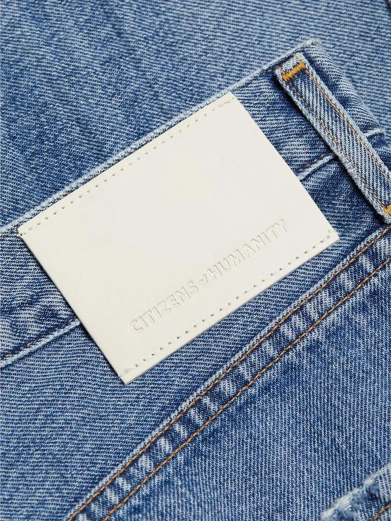 Citizens of Humanity Marlow Mid-Rise Denim Cut-Off Shorts 7