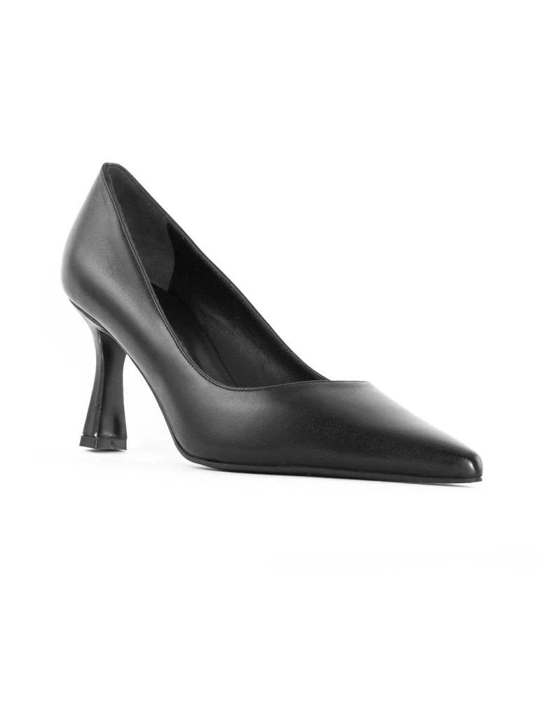 Roberto Festa Black Leather Kate Pumps 2
