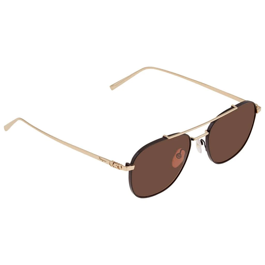 Salvatore Ferragamo Brown Navigator Men's Sunglasses SF200S 733 54 2