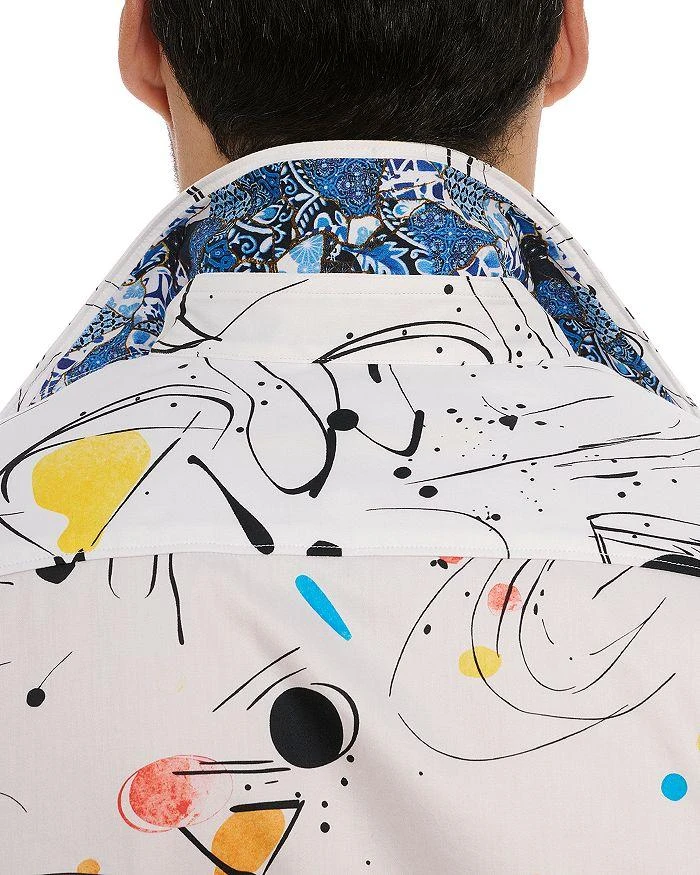 Robert Graham El Estio Cotton Stretch Printed Classic Fit Button Down Shirt 7