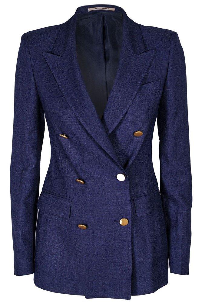 TAGLIATORE Tagliatore J-Parigi Double-Breasted Tailored Blazer