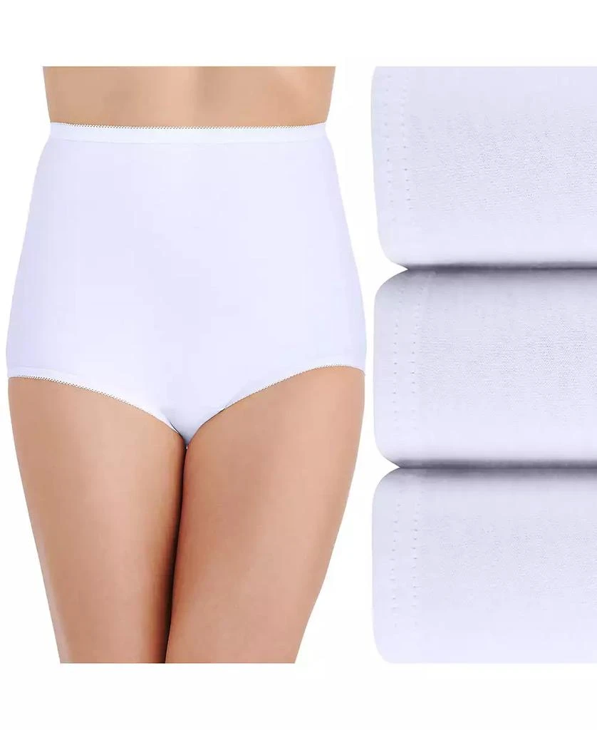 Vanity Fair Vanity Fair Women's 3-Pk. Perfectly Yours Cotton Brief Underwear 15320 1