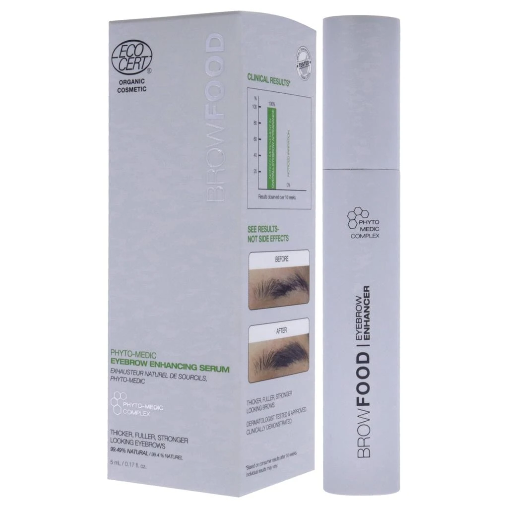 LashFood BrowFood Phyto-Medic Eyebrow Enhancer by  for Women - 0.17 oz Eyebrow 4