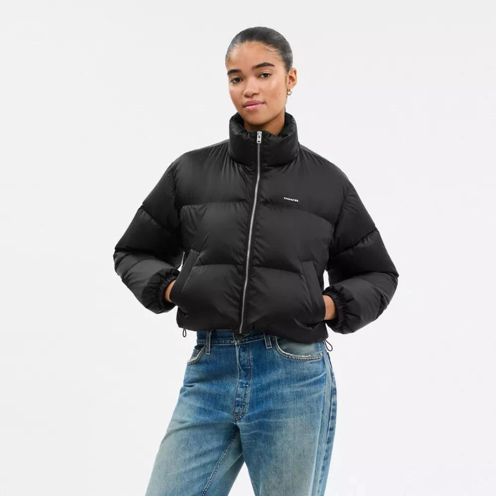 Coach Short Cropped Puffer Jacket 2